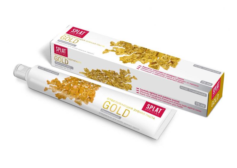 Зубная паста SPLAT GOLD - « ✨ Моя любимая паста с золотом! Обалденный вкуси эффективная защита для всей полости рта✨»