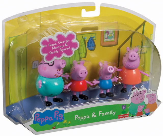 peppa pig plastic toys