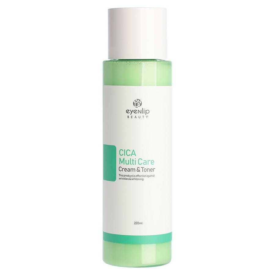 Тоник centella. Тонер cica Care. Enl CT тонер-крем с пептидами Peptide Multi Care Cream & Toner 200ml. Крем для лица с центеллой азиатской EYENLIP. Тонер для лица корейский с центеллой.