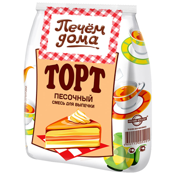 Смесь для выпечки Русский продукт Печём дома Торт песочный | отзывы