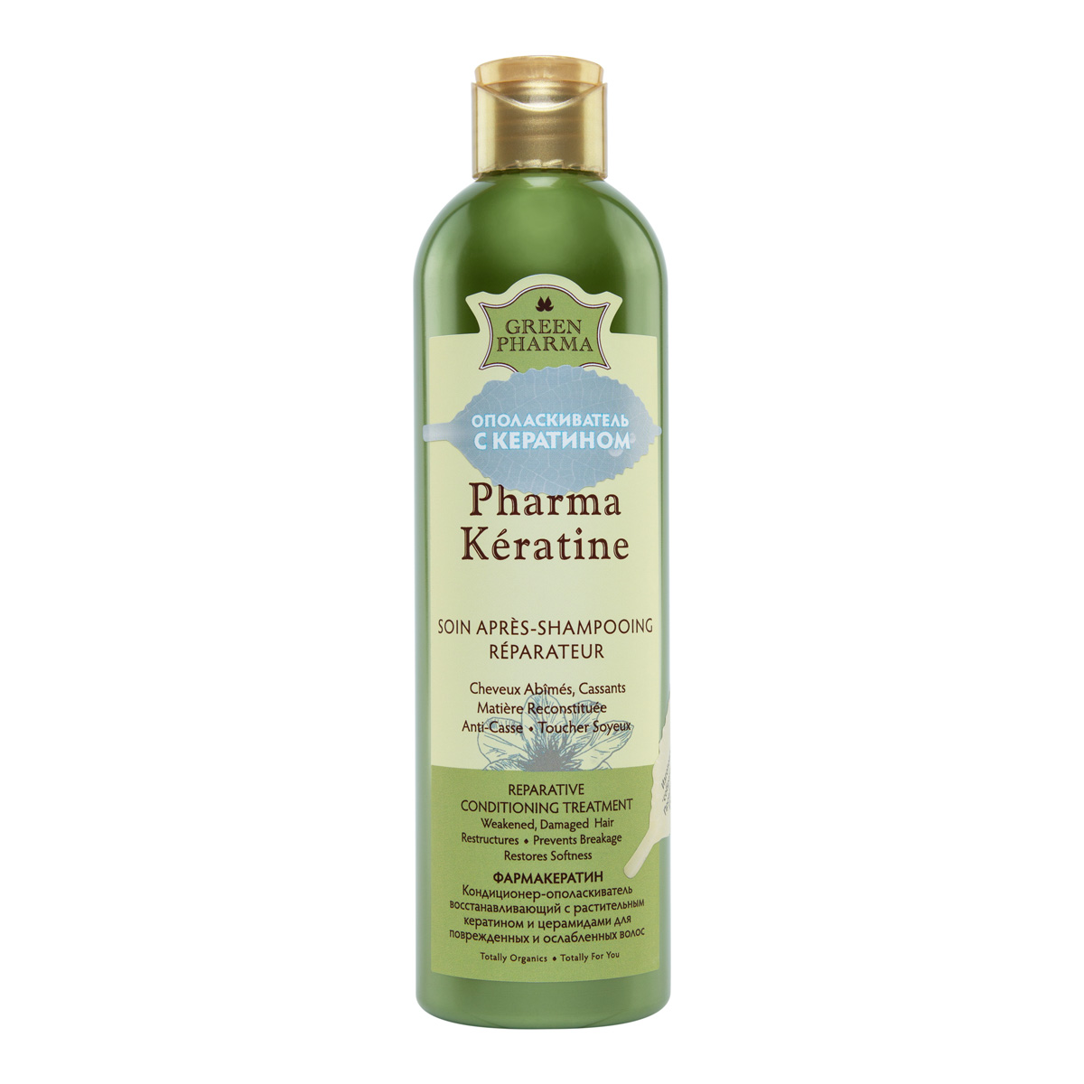 Кондиционер для волос GREEN PHARMA "Pharma Keratine" восстанавливающий фото