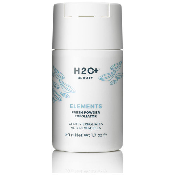 H2o элемент. H2o+ пудра-эксфолиант для лица elements. H2o Beauty elements Fresh Powder Exfoliator. Энзимная пудра h2o. Энзимная пудра для умывания h2o.