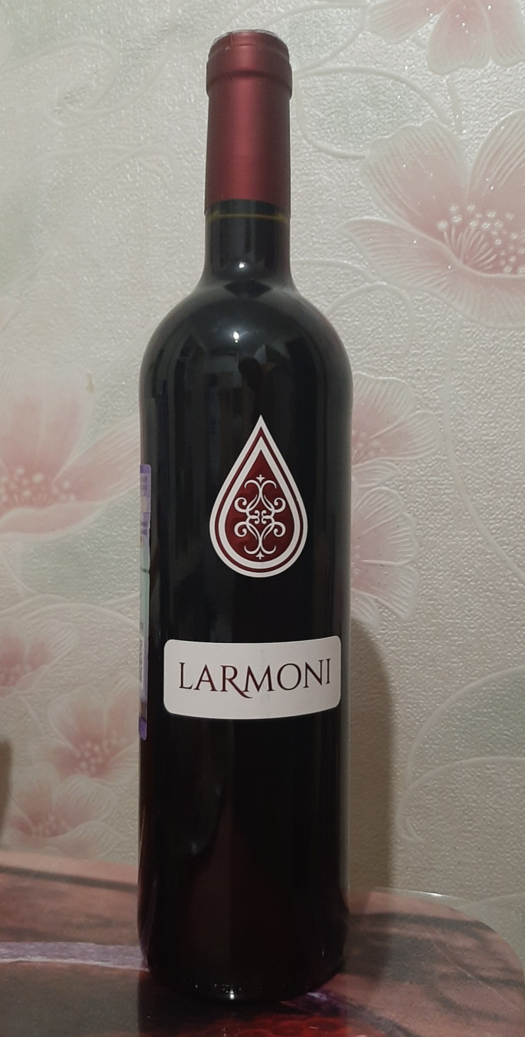 Вино красное сухое Larmoni Rouge Bordeaux - «Крайне интересный экземпляр,  очень приятное вино из Каберне Фран и Мерло» | отзывы