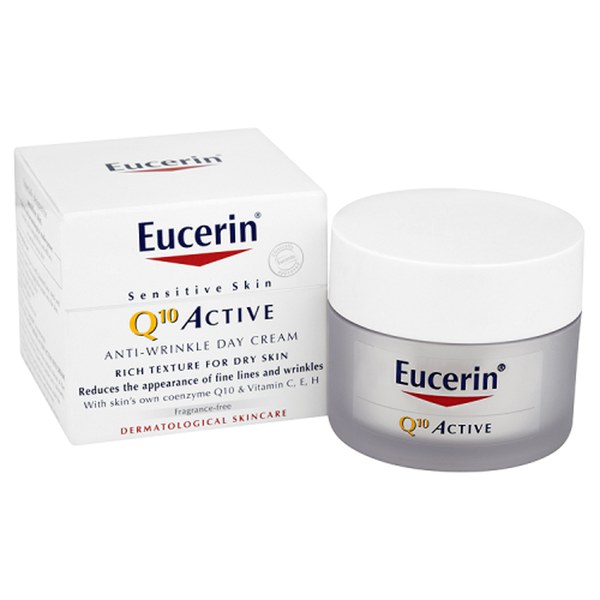 eucerin q10 anti wrinkle face cream reviews
