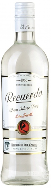 Ром Recuerdo Del Caribe Rum Silver Dry фото