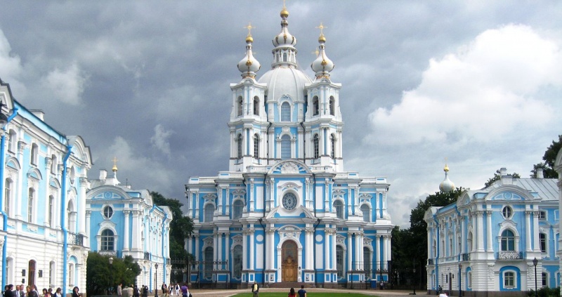 Смольный собор, Санкт-Петербург фото