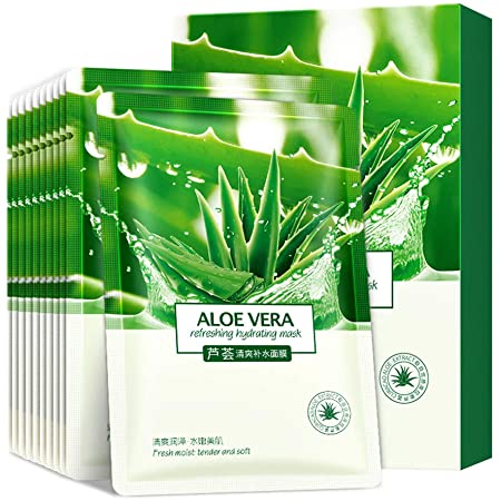 Тканевая маска для лица Fayilan Aloe Vera whitening hydrating mask | отзывы