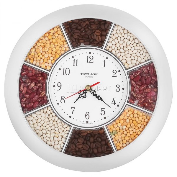Часы настенные Troyka (арт. 11171141) - «Супер-оригинальные часы для кухни!»
