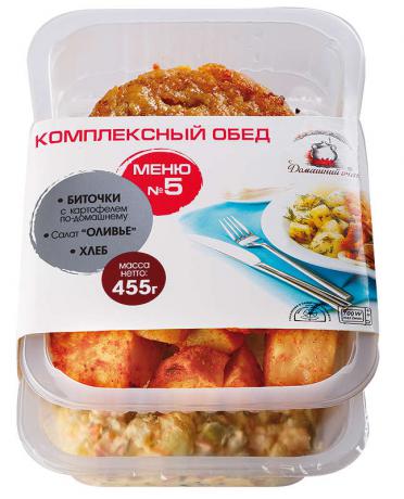 Комплексный обед ООО "Великоросс" Меню №5 | отзывы