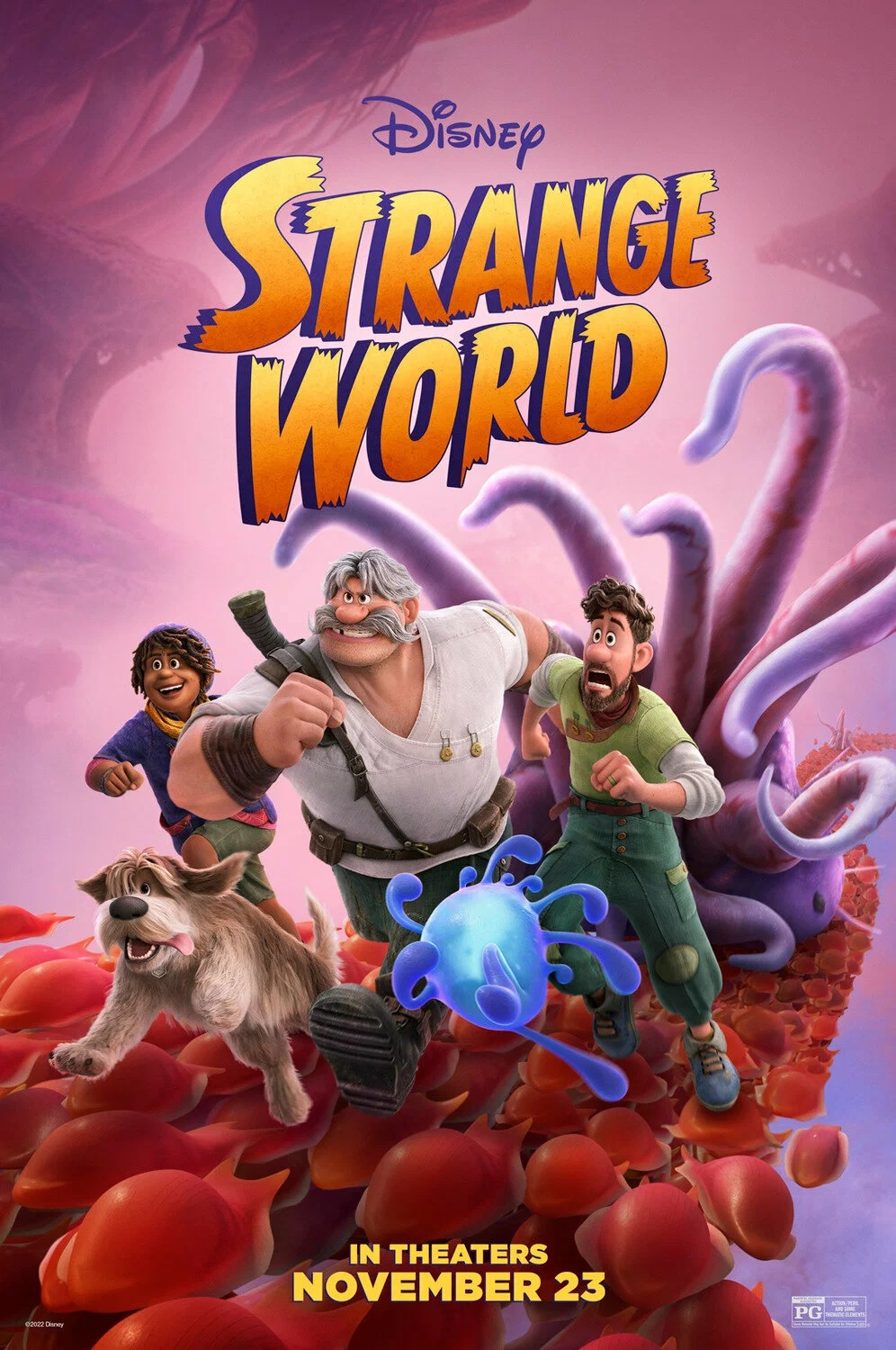 Странный мир - Strange World - «Мультфильм очень понравился - если бы я  заранее знала, что мальчик нетрадиционной ориентации не показывала бы этот  мультфильм детям » | отзывы