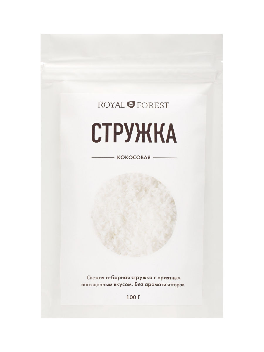 Кокосовая стружка Royal Forest