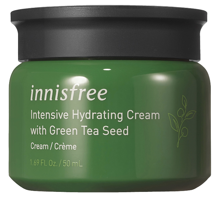 Крем для лица Innisfree Интенсивный увлажняющий на основе семян зеленого чая фото