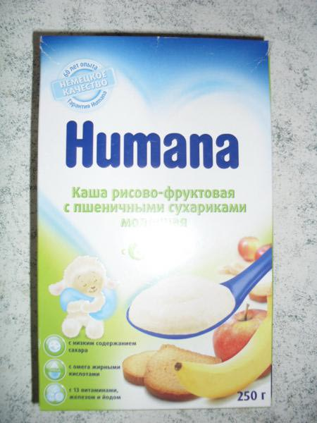 Каша humana пшеничная молочная