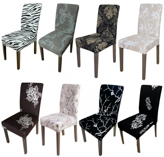 Чехол для стула Aliexpress Print Zebra, Leopard Print Parson Chair Covers