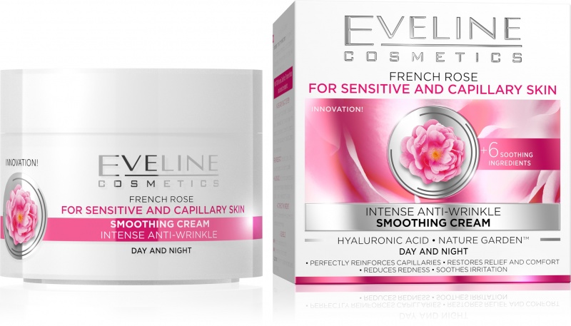 Крем для лица Eveline Intense anti- wrinkle smoothing cream | отзывы