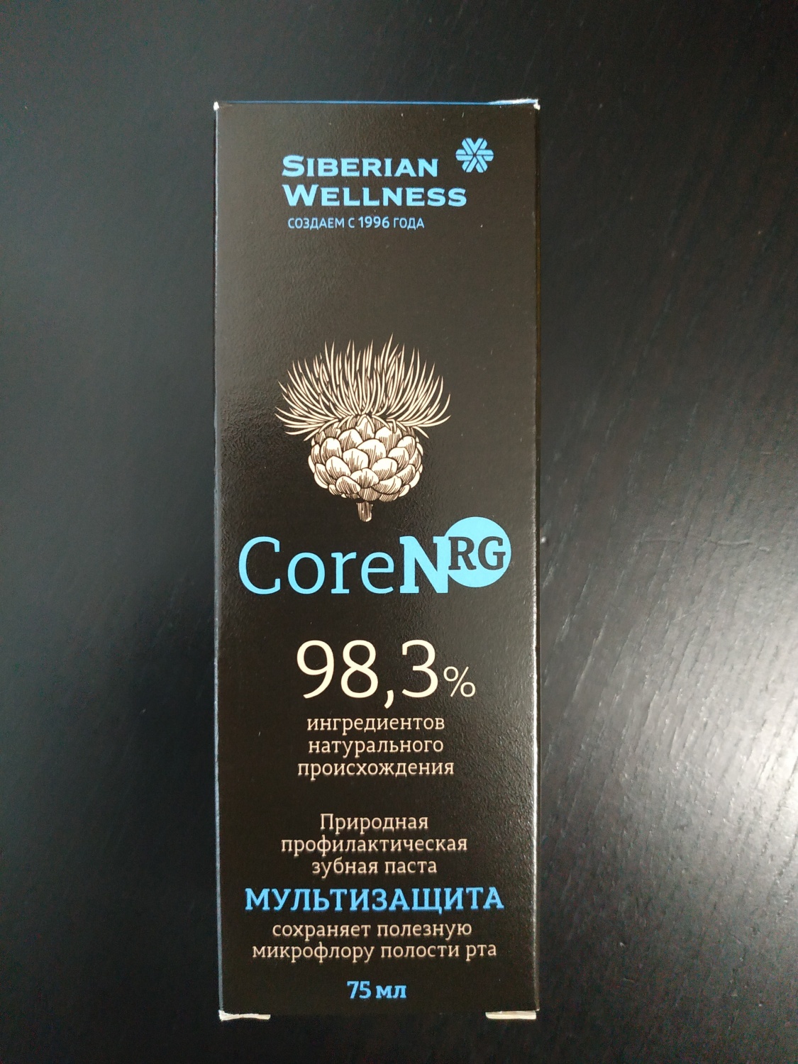 Зубная паста Siberian Wellness (Сибирское здоровье) Природная профилактическая CoreNRG фото