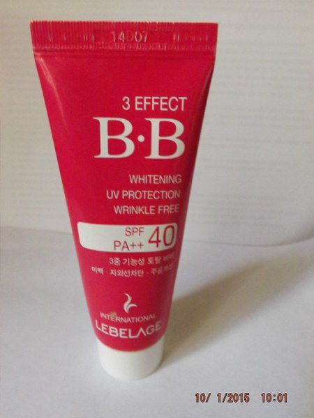 BB крем Ebay Blemish Balm Korean BB Cream Cosmetic LEBELAGE 3Effect Whitening SPF40 PA++ 30ml фото