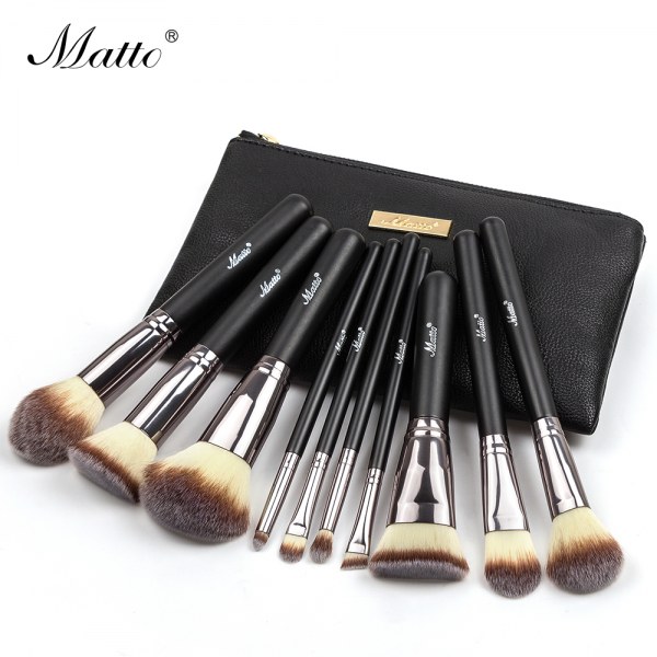 makeup brush set foundation