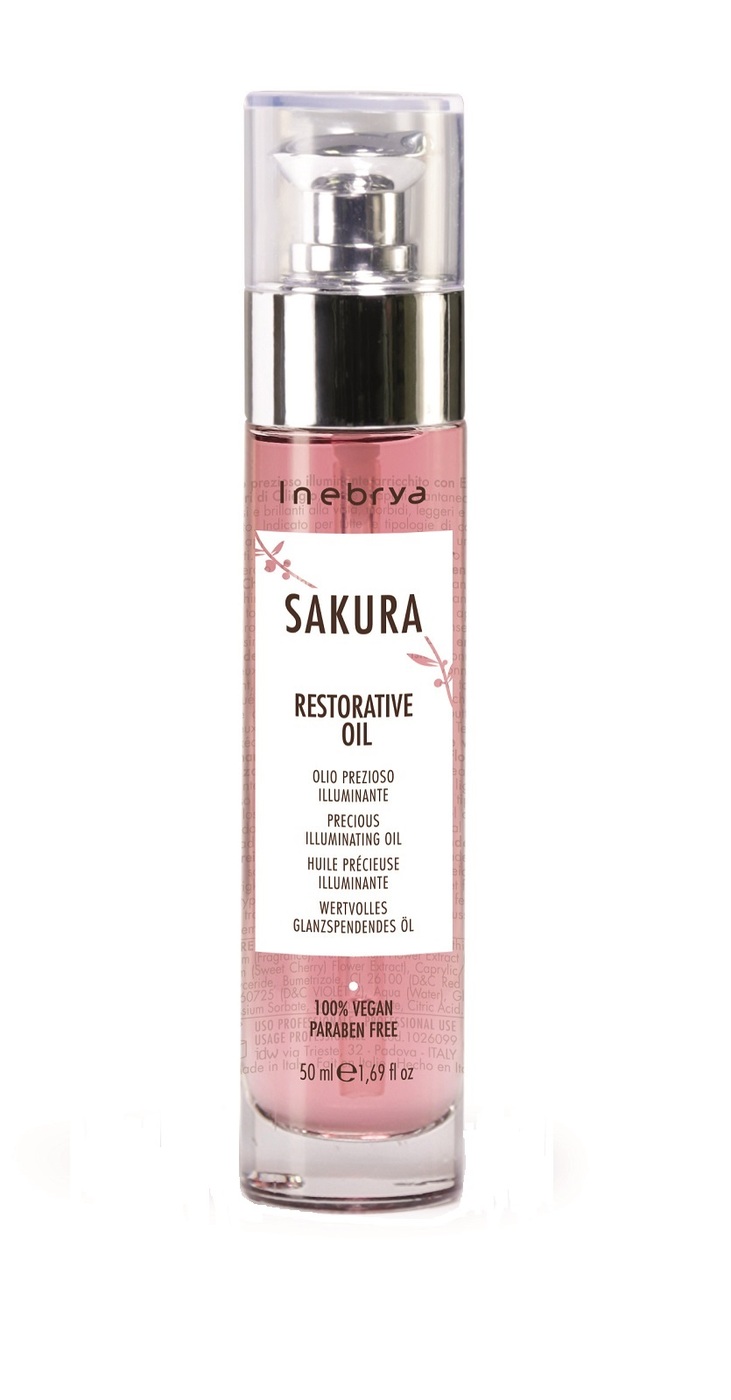 Масло для волос Inebrya Sakura restorative oil фото