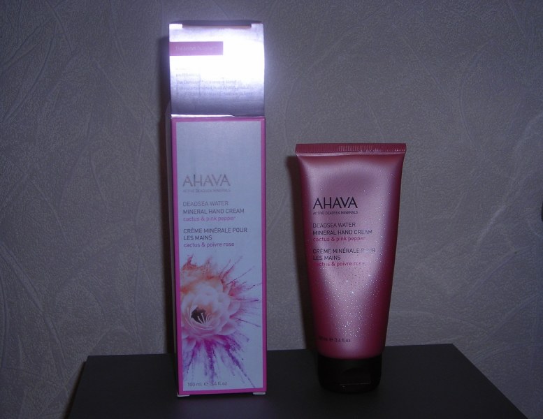 Крем для рук AHAVA Mineral Hand Cream (cactus & pink pepper) - «Всегда ...
