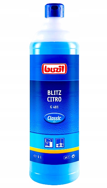 Универсальное чистящее средство Buzil G 481 Blitz-Citro для ежедневного ухода за поверхностями фото