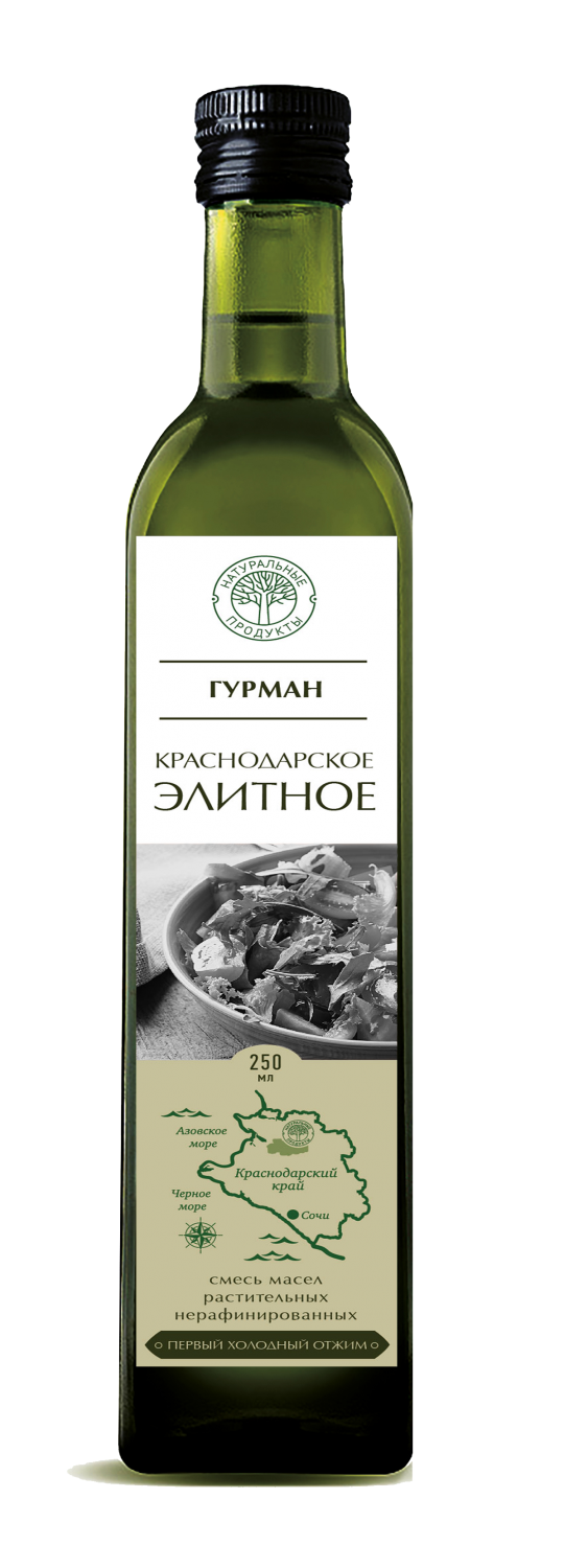 Растительные масла Натуральные продукты Краснодарское элитное «Гурман ...