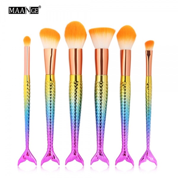 makeup brush set foundation