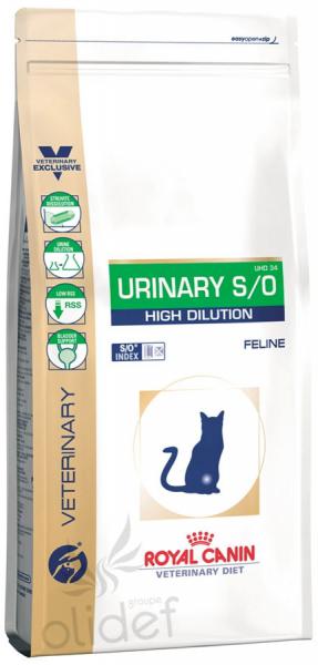 Корм для кошек Royal Canin Urinary S/O High Dilution фото