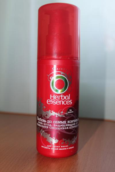 Бальзам для волос herbal essences любовь до самых кончиков