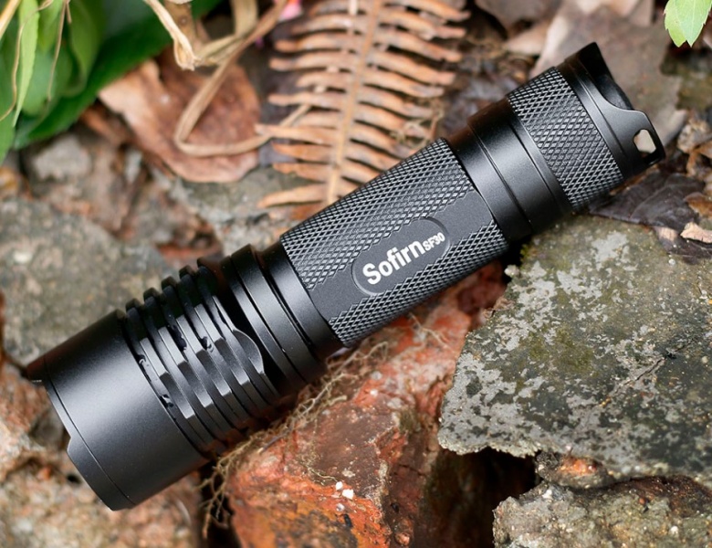Фонарик Aliexpress Sofirn SF30a Zoomable LED Flashlight 18650 Cree XML2  Tactical Flashlight AAA 3 modes Torch Lanterna Waterproof Camping  cycling+18650 battery | отзывы