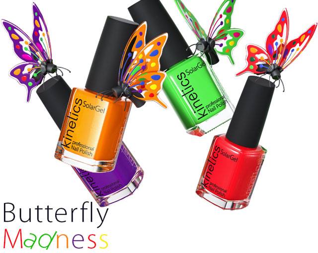 Гелевый лак для ногтей Kinetics SolarGel коллекция Butterfly Madness фото