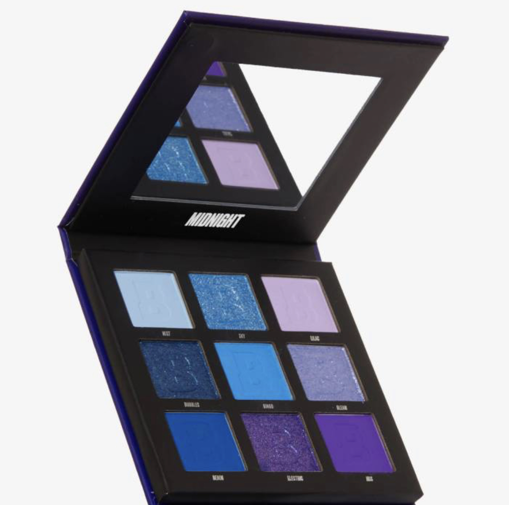Палетка теней для век Beauty Bay Midnight 9 Colour Palette | отзывы