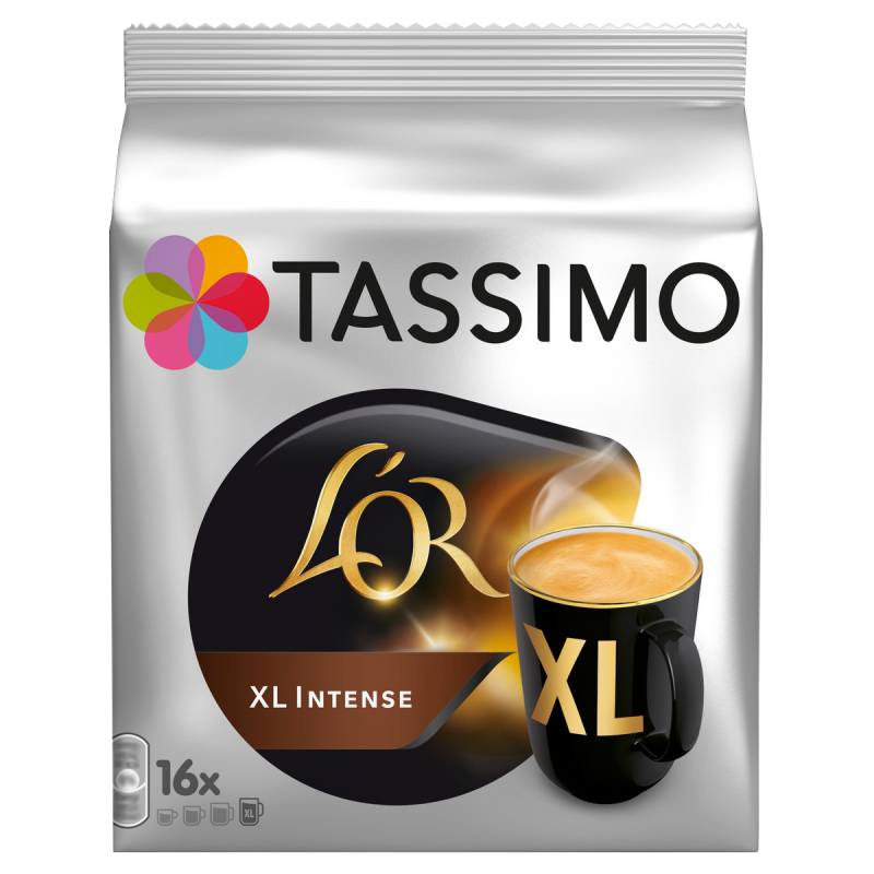 Капсулы для кофе-машин Tassimo L’or XL Intense фото