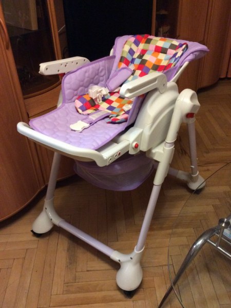 Стул для кормления sweet baby luxor multicolor