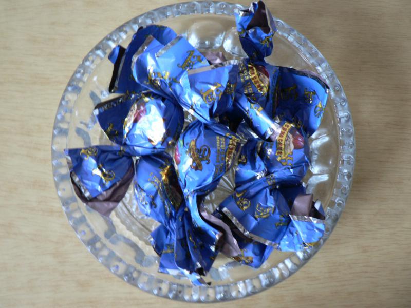 Конфеты Астерик "Чернослив с грецким орехом в шоколадной глазури" фото