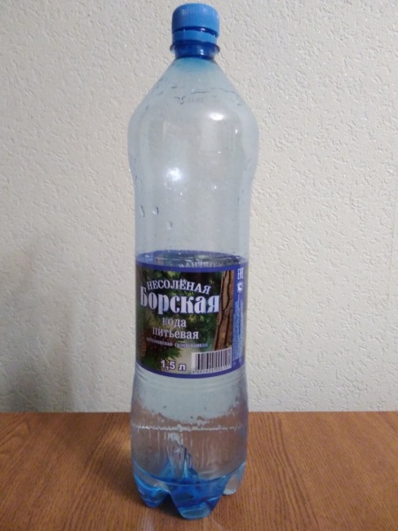 Питьевая вода Борские минеральные воды Борская Несоленая фото