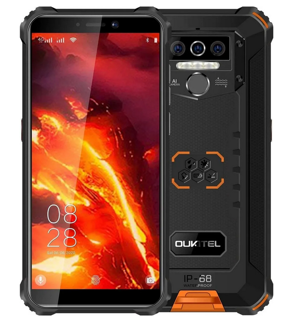 Мобильный телефон Oukitel WP5 Pro 4/64GB оранжевый, черный фото
