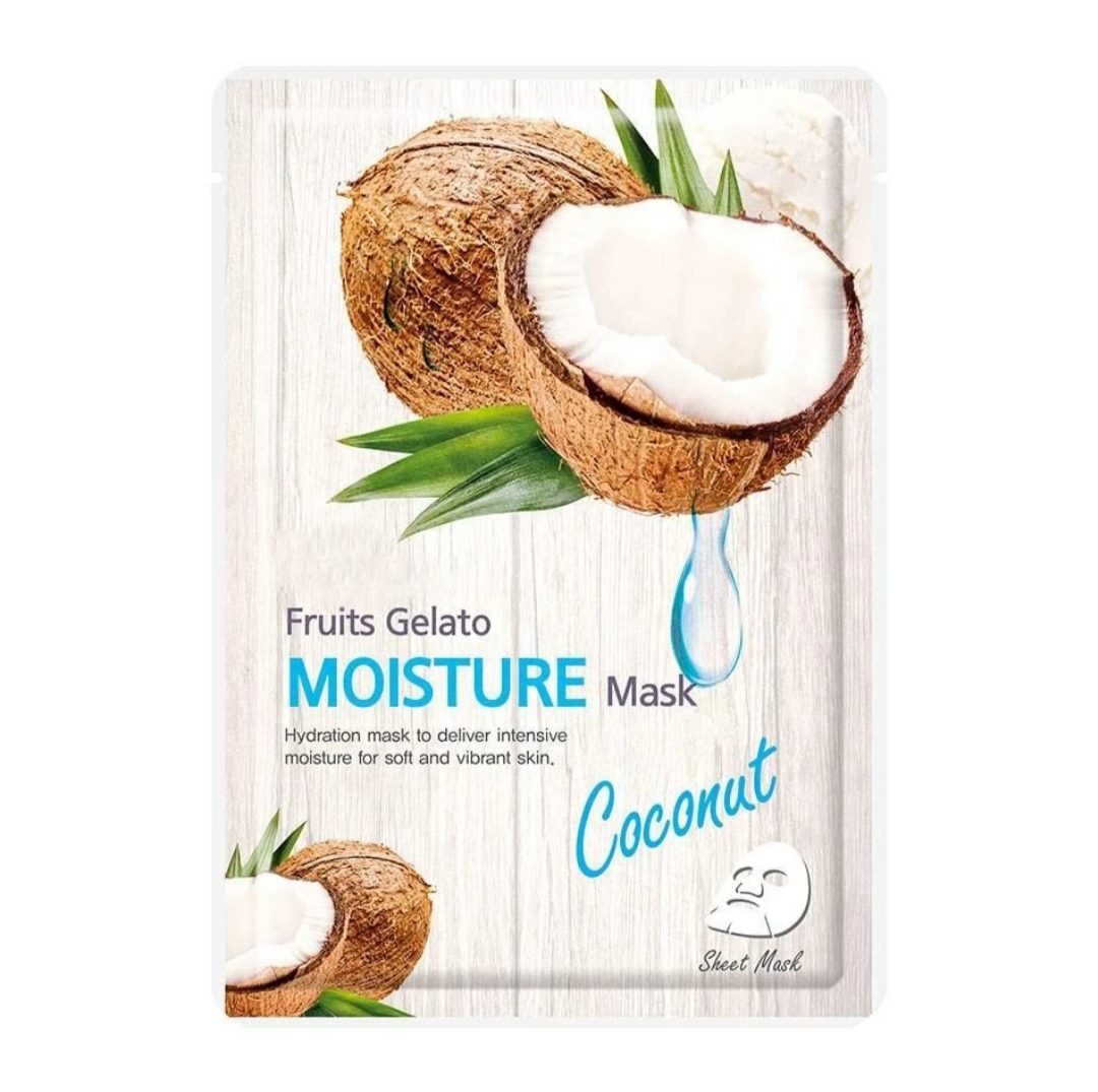 Тканевая маска для лица Miss Helen Coconut moisturizing | отзывы