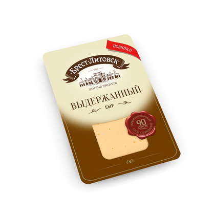 Сыр Савушкин продукт Брест-Литовск выдержанный нарезка-слайсер - «Сыр