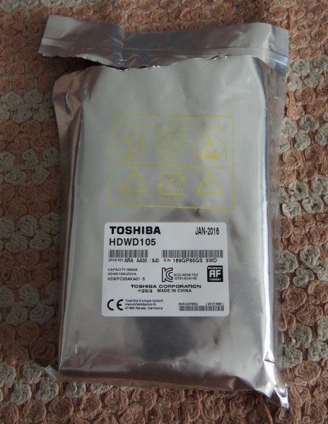 Жесткий диск Toshiba P300 HDWD105UZSVA - «TOSHIBA P300 HDWD105UZSVA ...