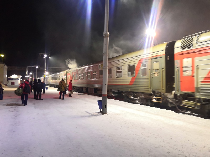 Ж/д перевозки Москва-Воркута