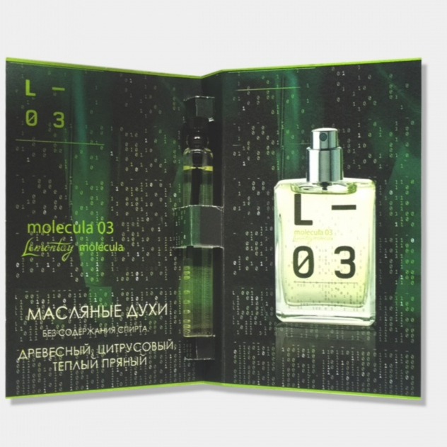 Lemontay Molecule 03 масляные духи №911 | отзывы