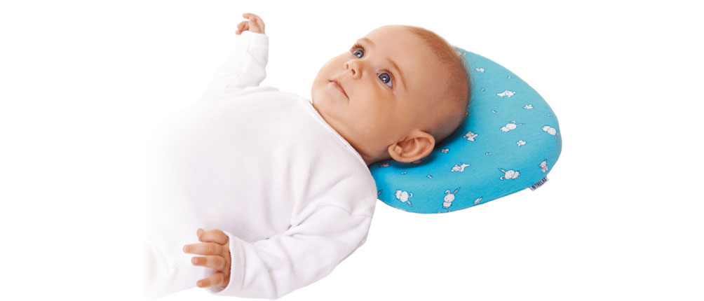 Подушка Trelax Mimi Ортопедическая с эффектом памяти под голову для детей от 1 до 18 месяцев фото