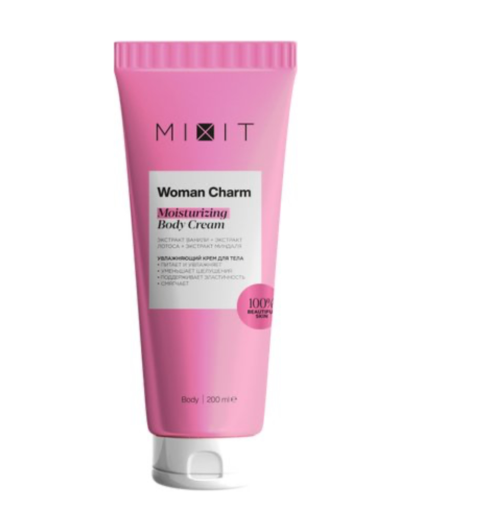 Крем для тела MIXIT Woman charm moisturizing body cream «Увлажняющий ...