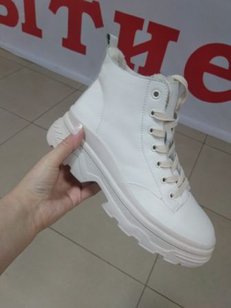 Ботинки женские зимние Renzoni ASJ08 - 2PZ Бежевый