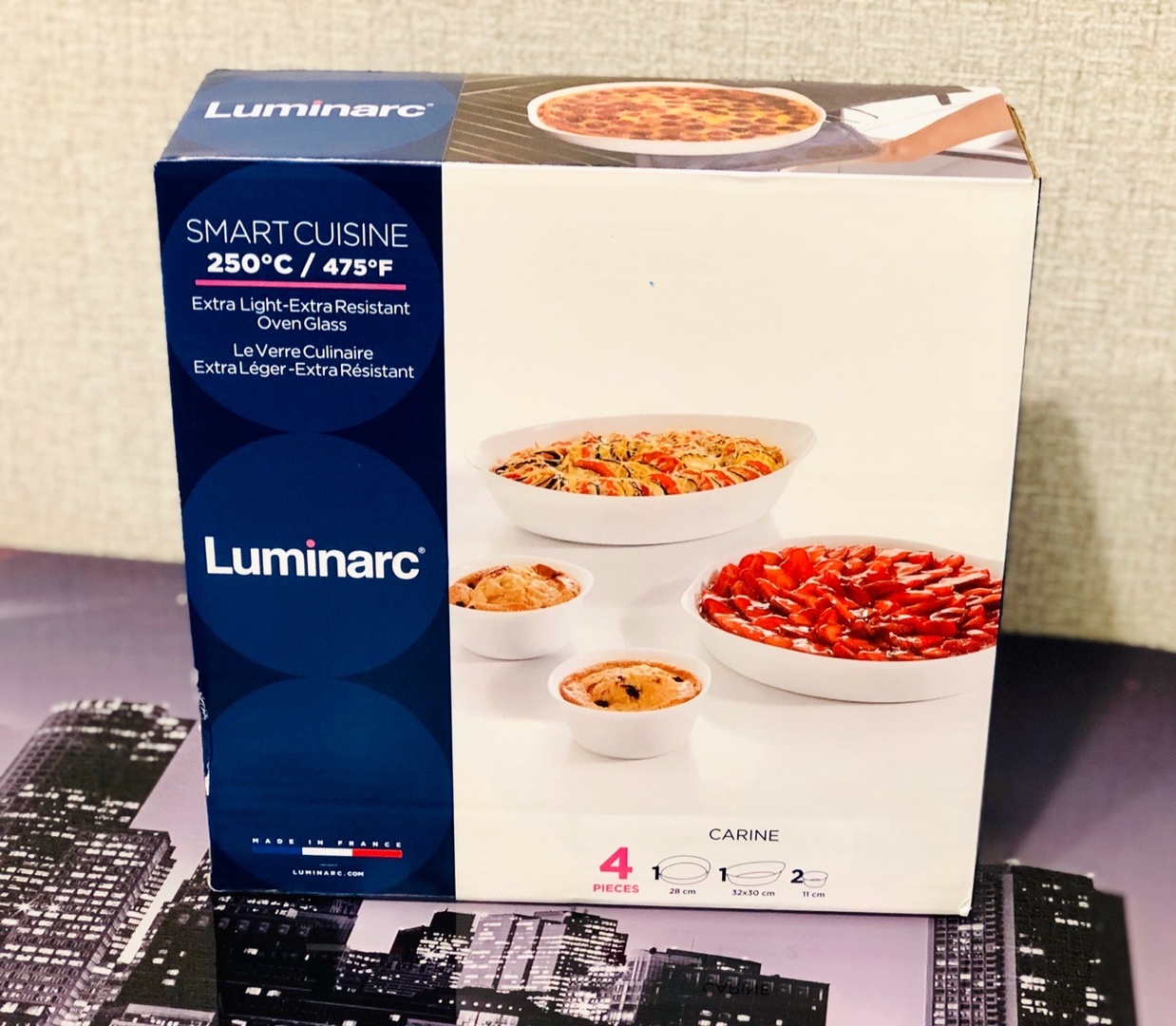 Набор форм для запекания LUMINARC Smart Cuisine, 4 шт - «Набор, за которым  я так долго гонялась! Идеальные две больших формы для запекания и две  маленьких для приготовления жульена. В таких красивых