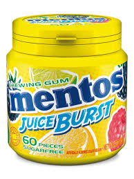 Жевательная резинка Mentos Gum Juice Burst - «Набор сочных жвачек ...