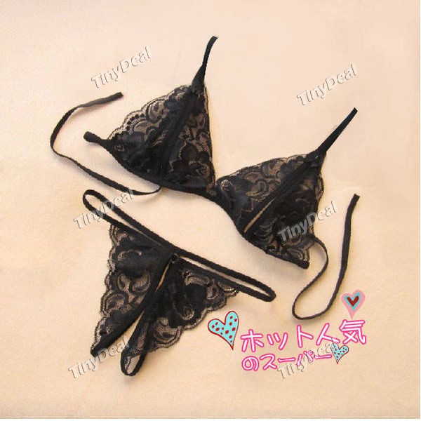 Эротическое белье TinyDeal (LEELIFE)Polyester Lace Purity Evening/PartySexy Underwear NUL-146927