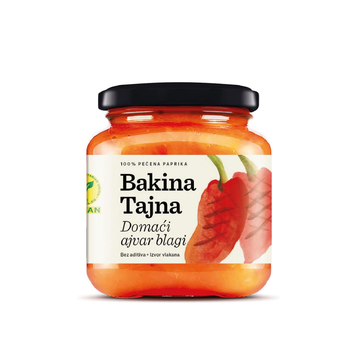 Консервы овощные Bakina Tajna Домашний айвар острый / Domaći ajvar ljuti - «Сербский  айвар из 100% печёной паприки с угольком по бабушкиному рецепту» | отзывы