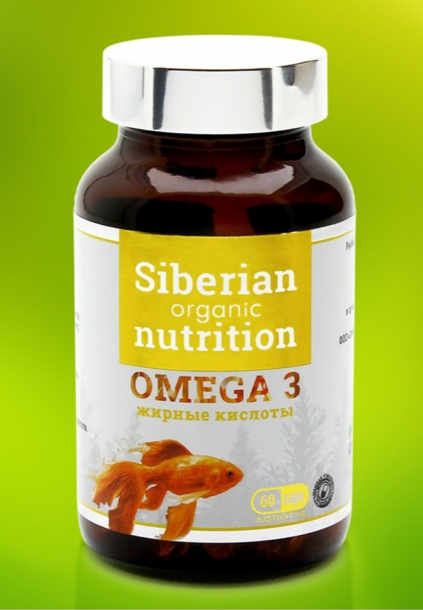 Рыбий жир Siberian organic nutrition  Omega 3 фото